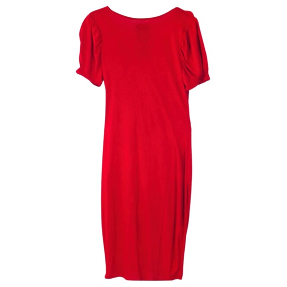 Evening Collection Red Dress SZ M - Picture 4 of 13